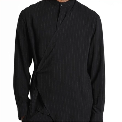 La-Haine-Black-Pinstripe-Kimono-Shirt-winstonanddavid.webp