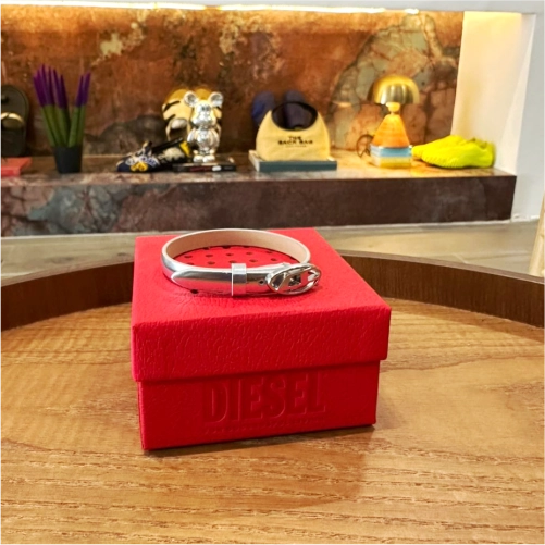 Diesel Silver Bracelet-winstonanddavid