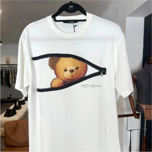 Takeshy White Teddy Tee-winstonanddavid